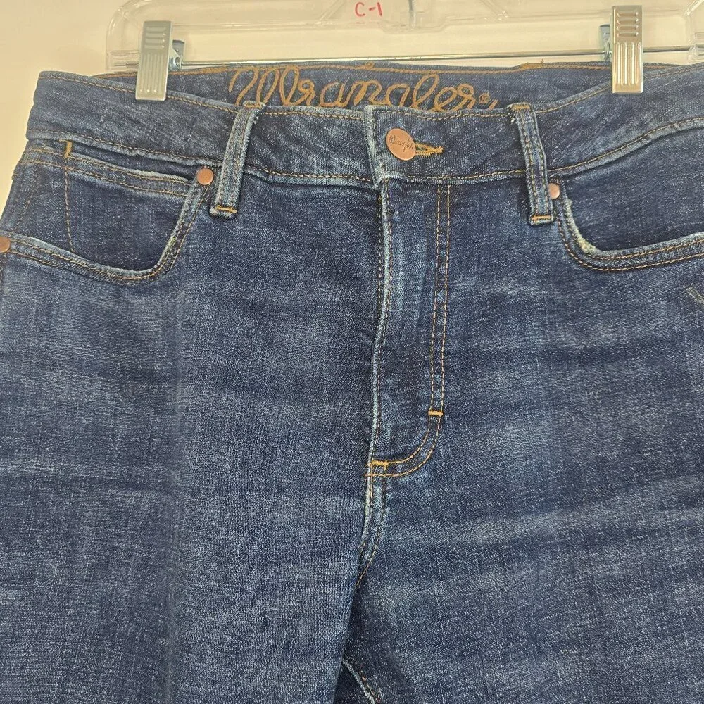 Women's Wrangler Ellery High Rise Trouser Jean - Dark Wash